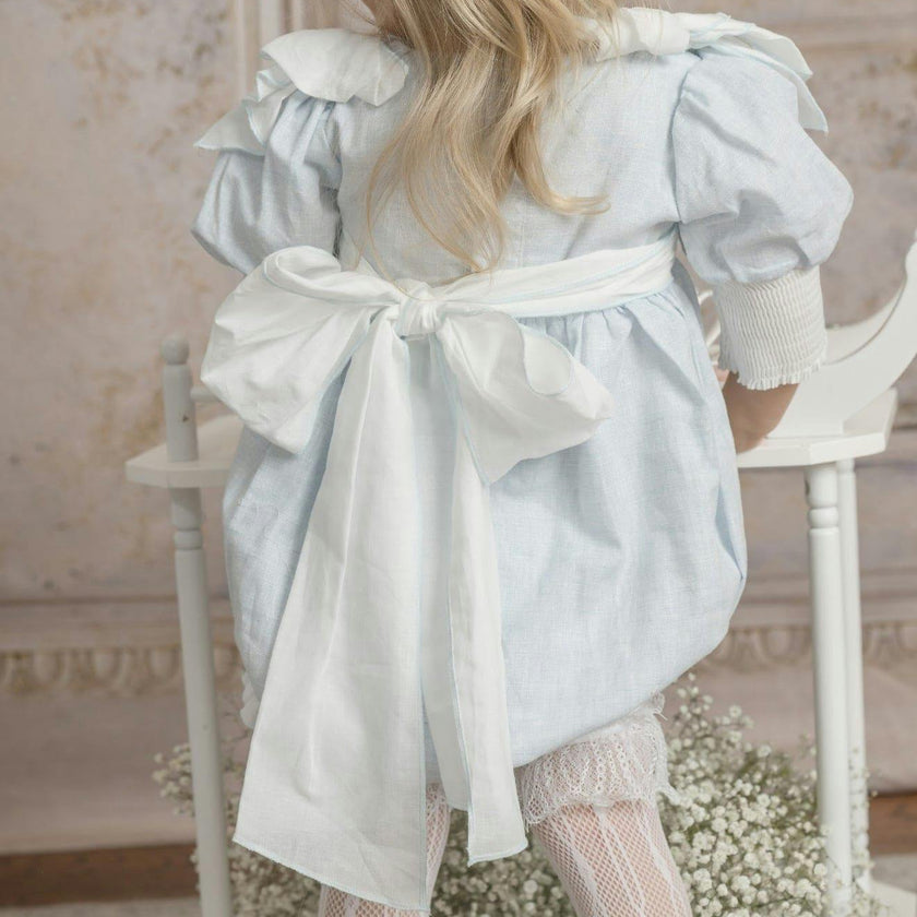 Charlotte Baby Blue Romper
