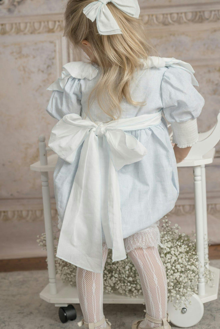 Charlotte Baby Blue Romper