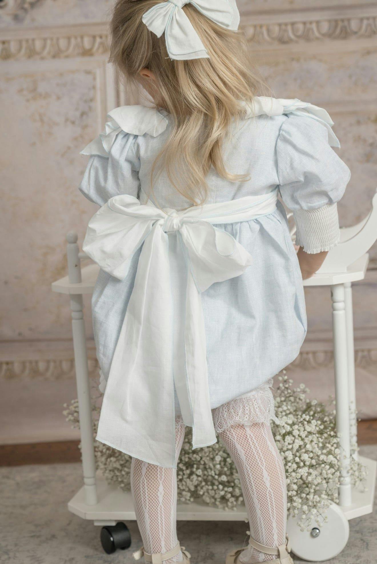 Charlotte Baby Blue Romper