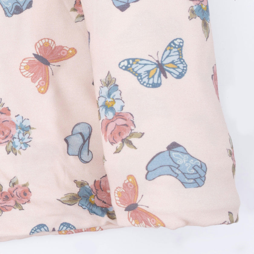 Country Girl Boots - Swaddle Blanket