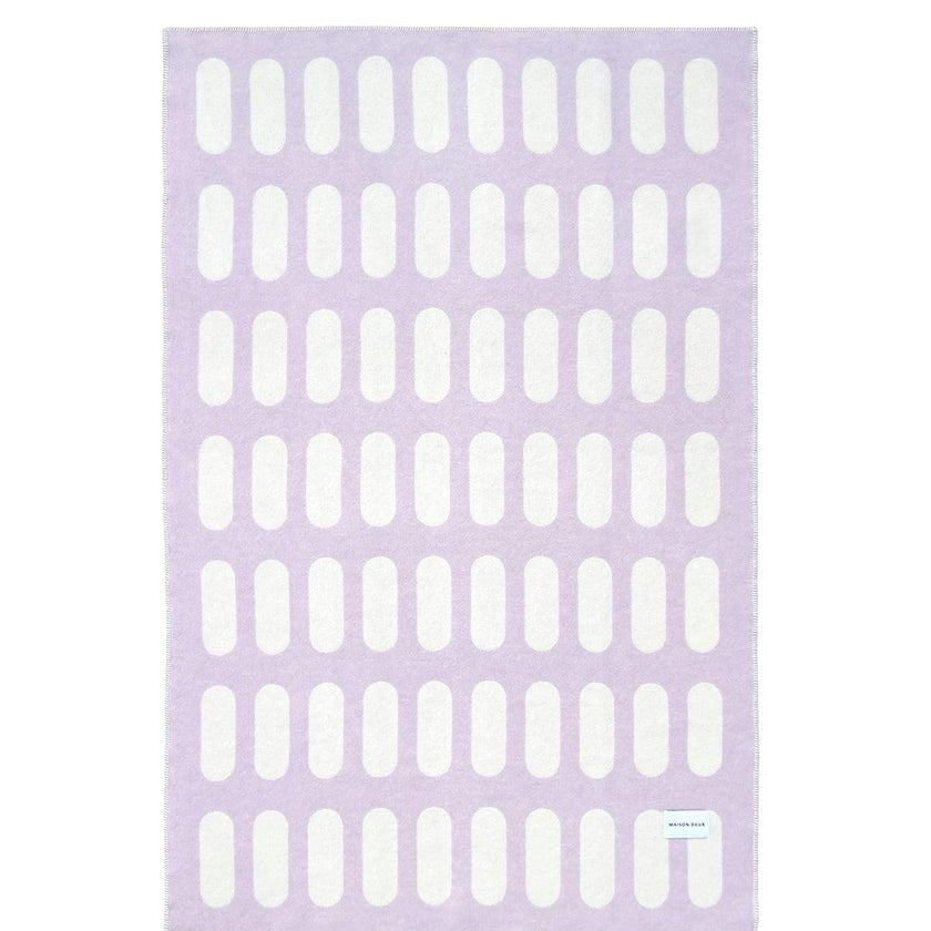 Blanket CUBICS Chill Pill Lilac 4.25 x 6.5ft