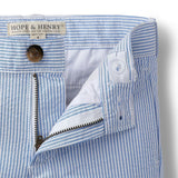 Organic Seersucker Suit Pant