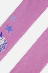 Knit Tights Violet