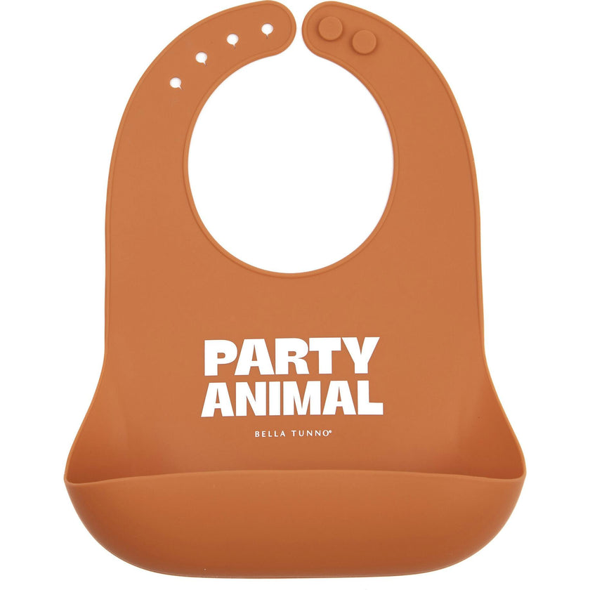 Party Animal Wonder Adjustable Silicon Bib