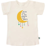 graphic tee | moon and back