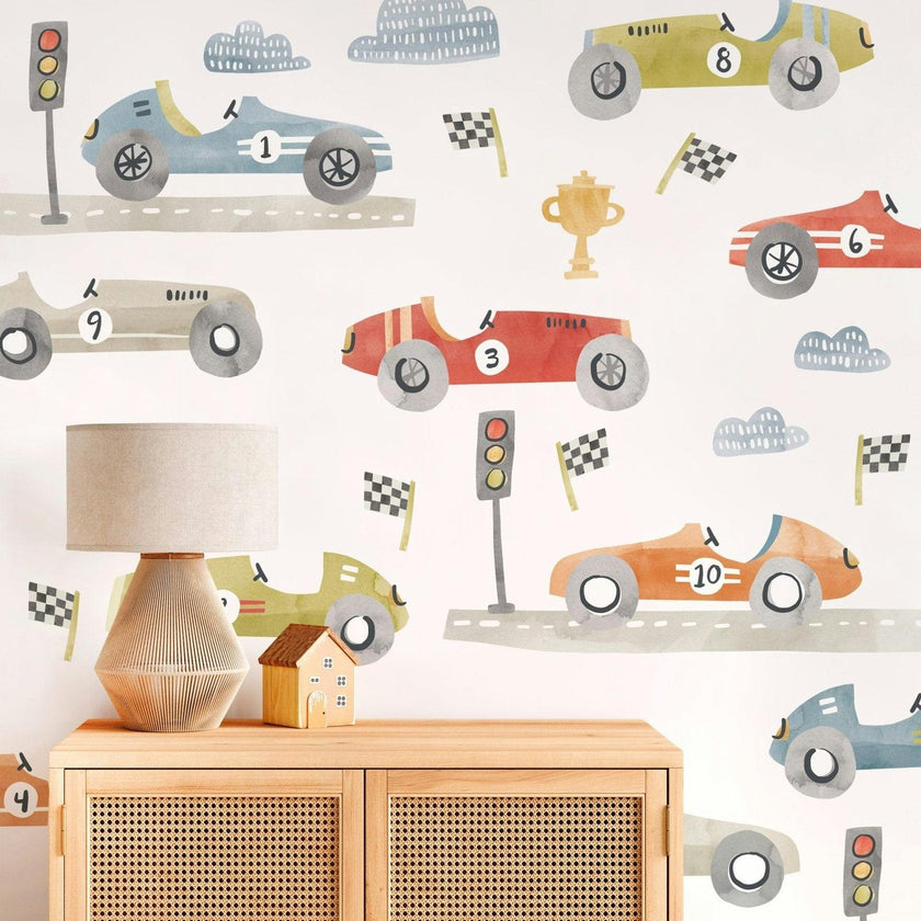 Hot Rod Kit • Medium • Peel-and-Stick Wall Decals