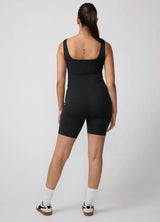 The Short Maternity Active Unitard Jumpsuit