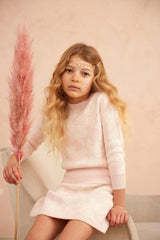 Chestnut Leaves Jumper | Blush