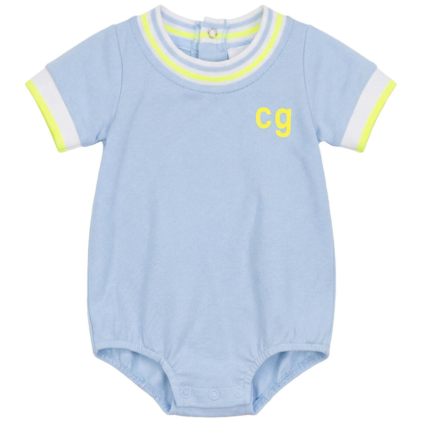 Stripe Trim Onesie