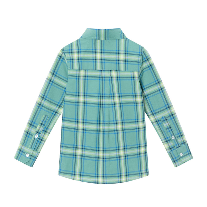 Kids Plaid Buttondown Shirt
