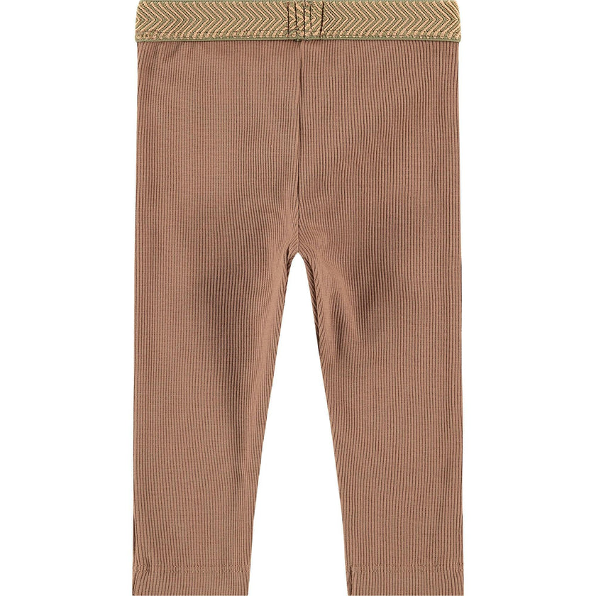 Contrast Waistband Leggings
