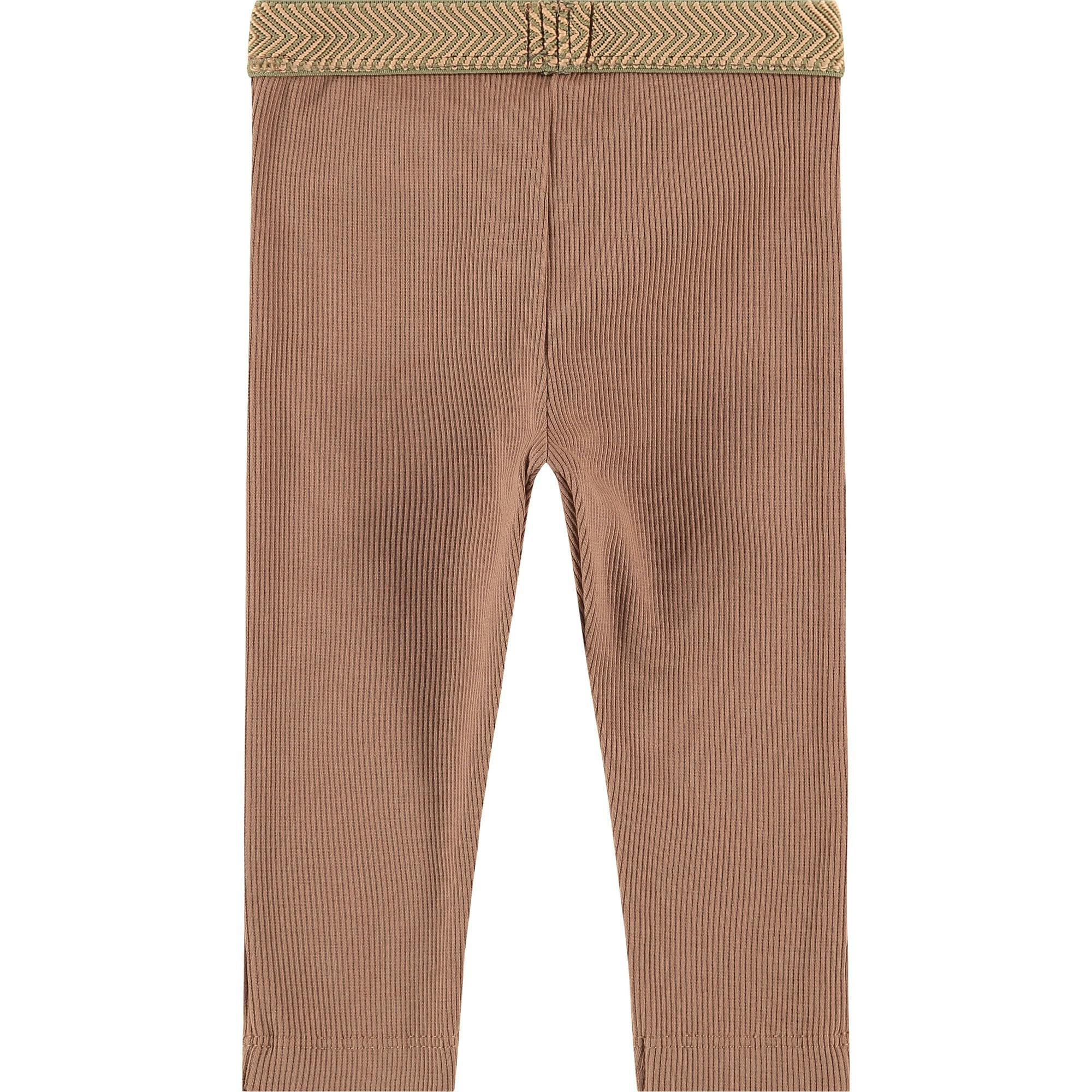Contrast Waistband Leggings