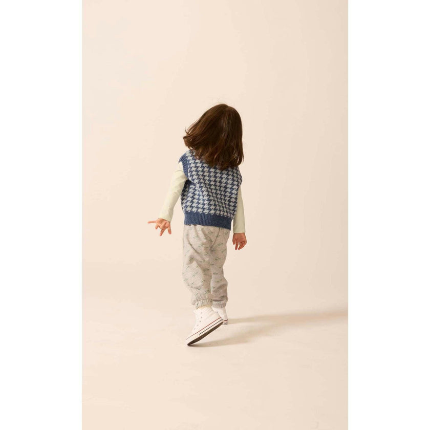 Organic Weekend Jogger in Heather Grey