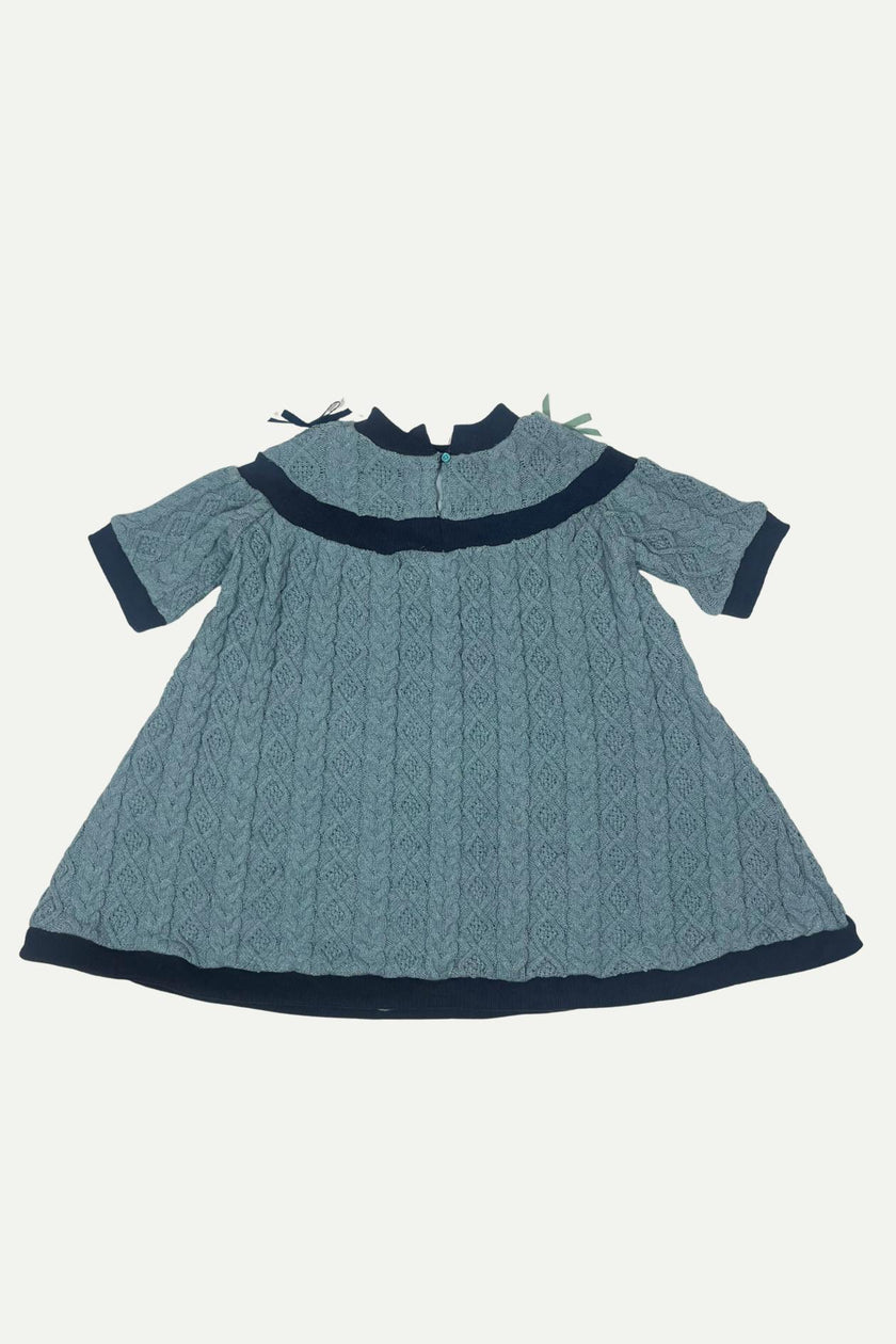 MARISOL BOW SWEATER DRESS