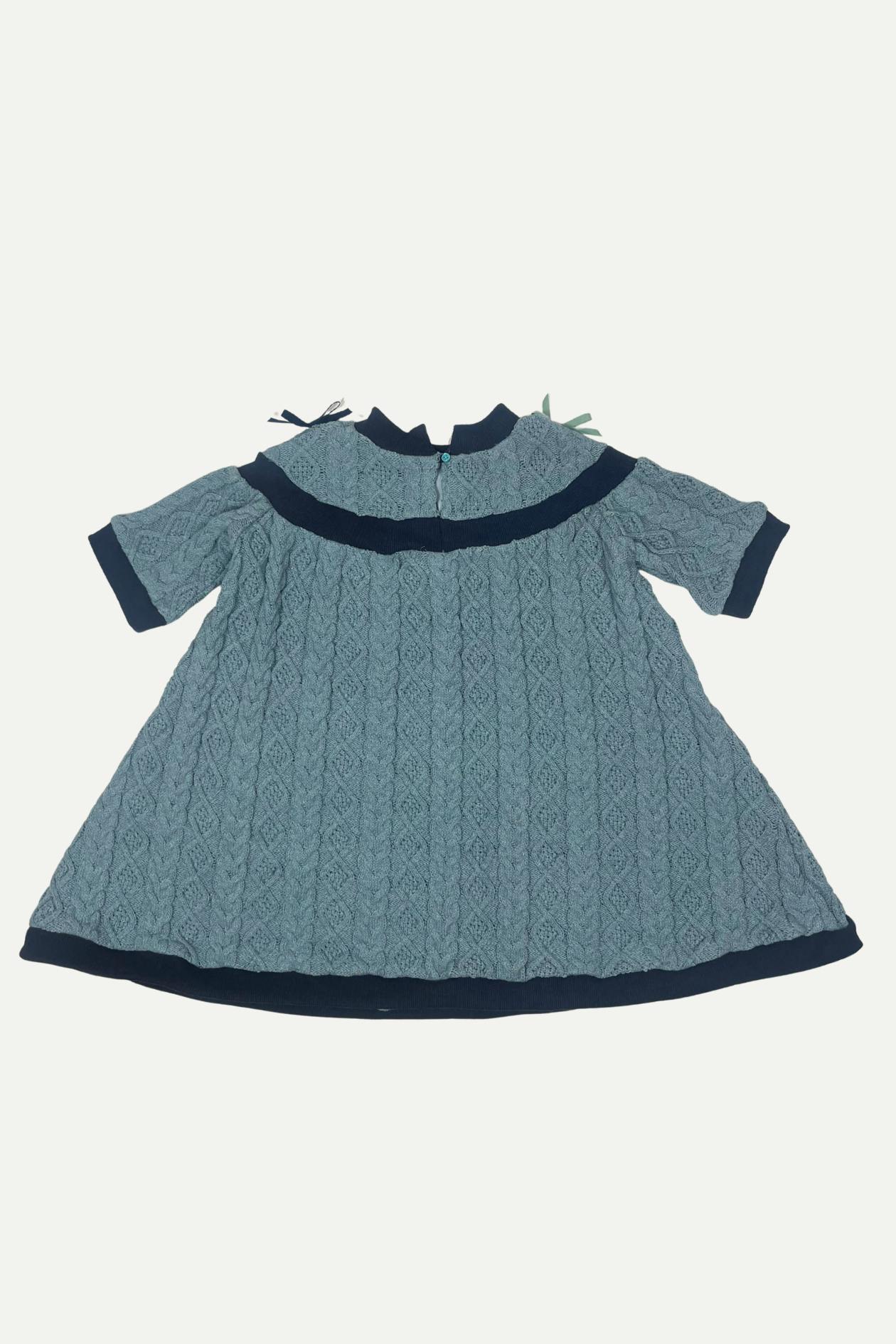 MARISOL BOW SWEATER DRESS
