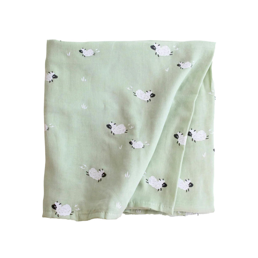 Muslin Swaddle and XL Cape Towel Set