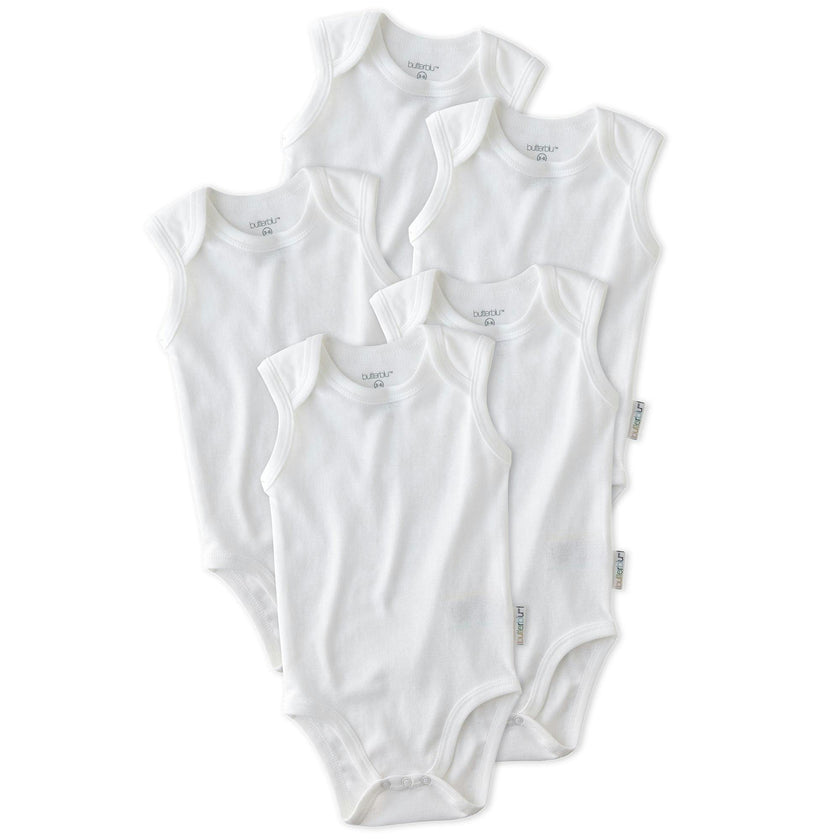 SAM 5-Pack Sleeveless Bodysuits