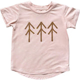 Girl's Short Sleeve Tee American Mini
