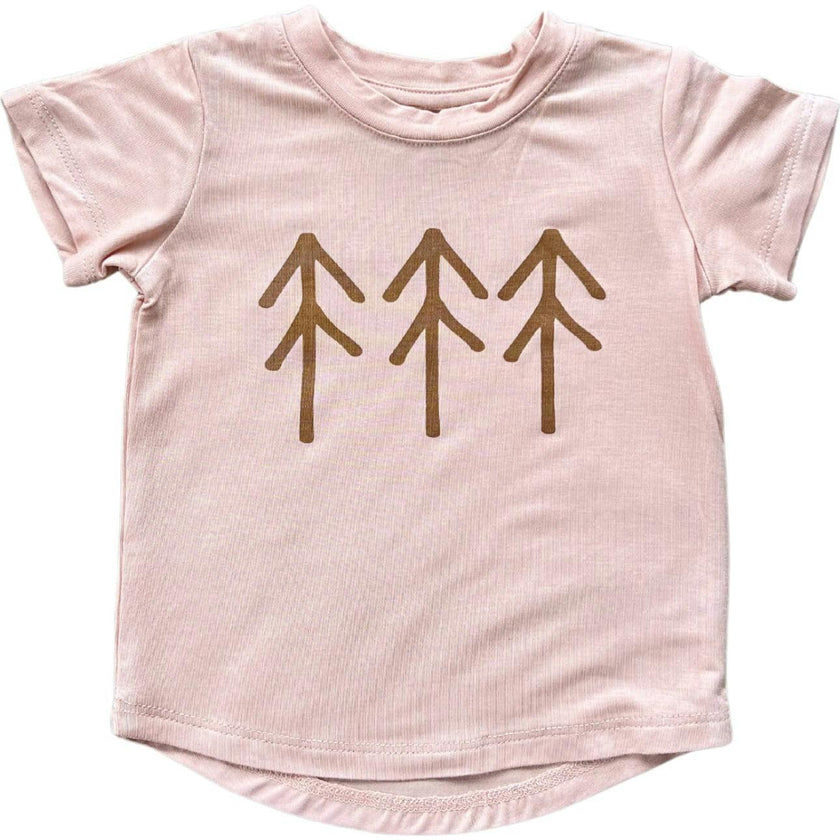Girl's Short Sleeve Tee American Mini