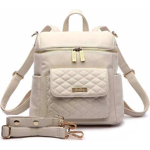 Petit Monaco Diaper Bag | Pearl White