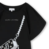 Black Snapshot Bag Dress
