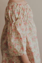 Kennedi Bell Sleeve Dress |Pink Blossom