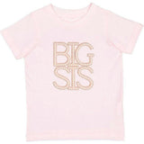 Big Sis Pearl Patch Short Sleeve T-Shirt - Ballet