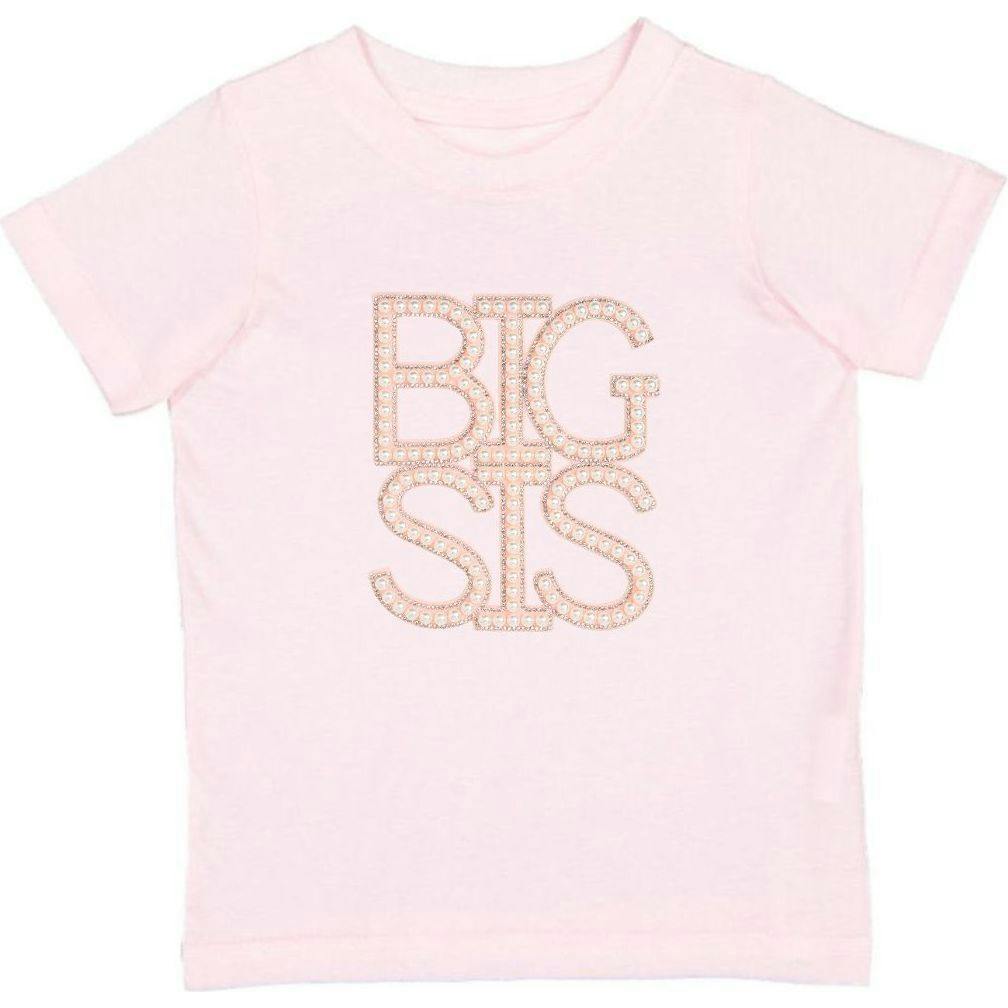 Big Sis Pearl Patch Short Sleeve T-Shirt - Ballet