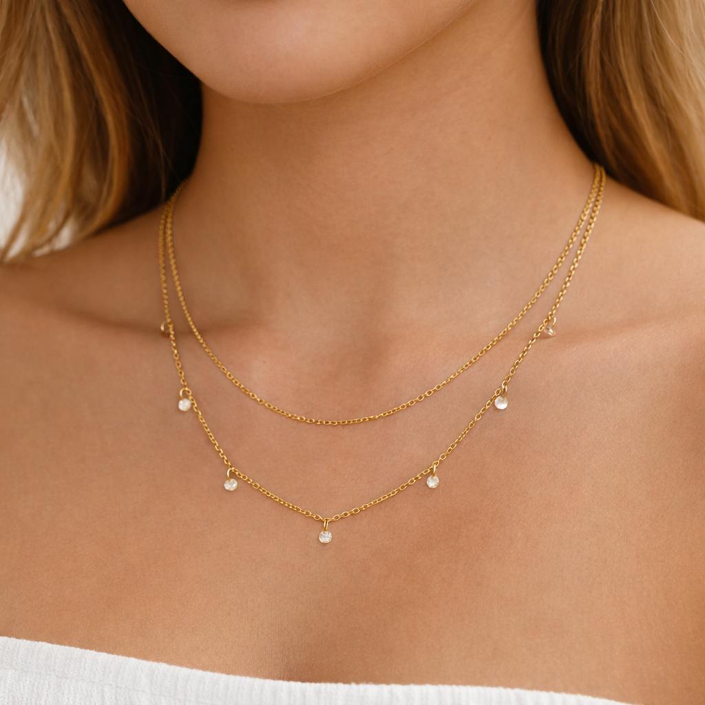 Double Strand Necklace