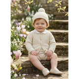 The Aspen Cashmere Baby Cardigan | Cream