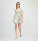 The Ribbon Charlotte Nap Dress - Sea Scroll