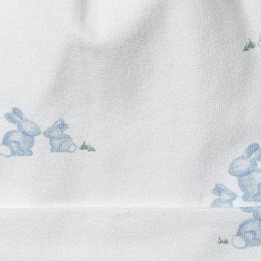 Baby Hat in Pale Blue Bunny