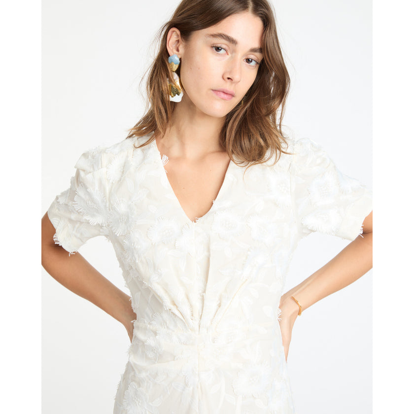 Women's Doris Dress, Cream
