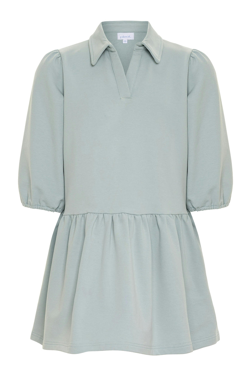 Sibley Sweatshirt Dress Robins Egg