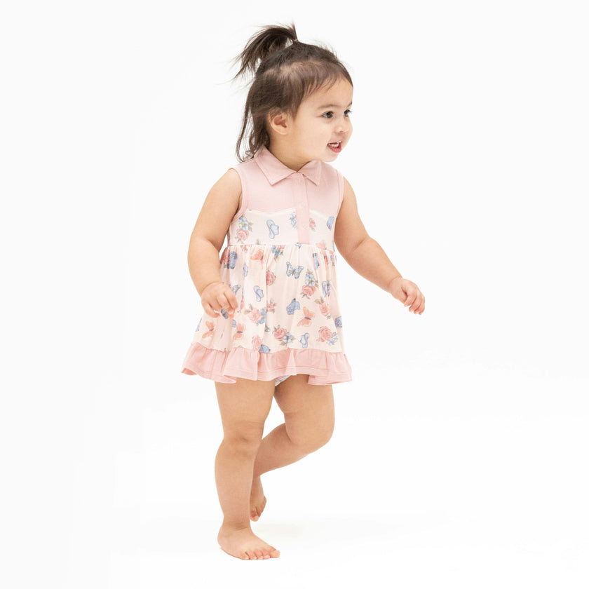 Country Girl Boots - Cowboy Bodysuit Dress