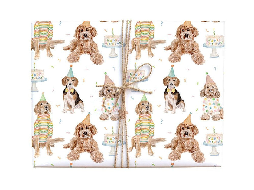 Birthday Dog Gift Wrap