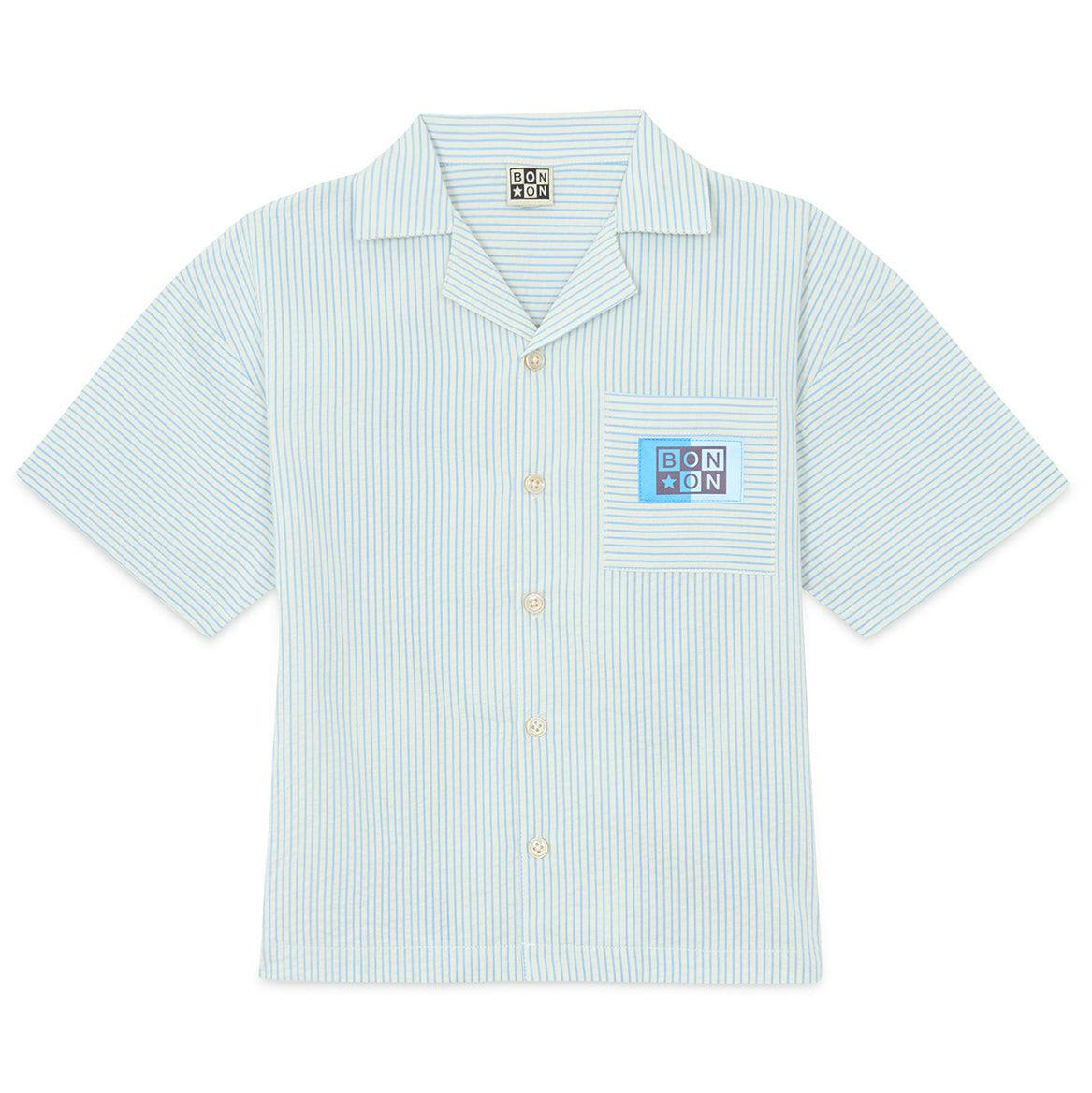 BONTON Las Vegas Shirt - Bleu Birthday