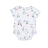 Golfing Teddy Bears - Short Sleeve Bodysuit