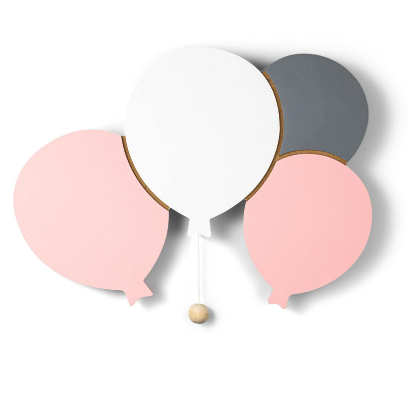LumiDreams Balloon Wall Light | Safe LED Nursery Nightlight