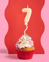 #7 Birth-YAY Candle - pastel bubble candle