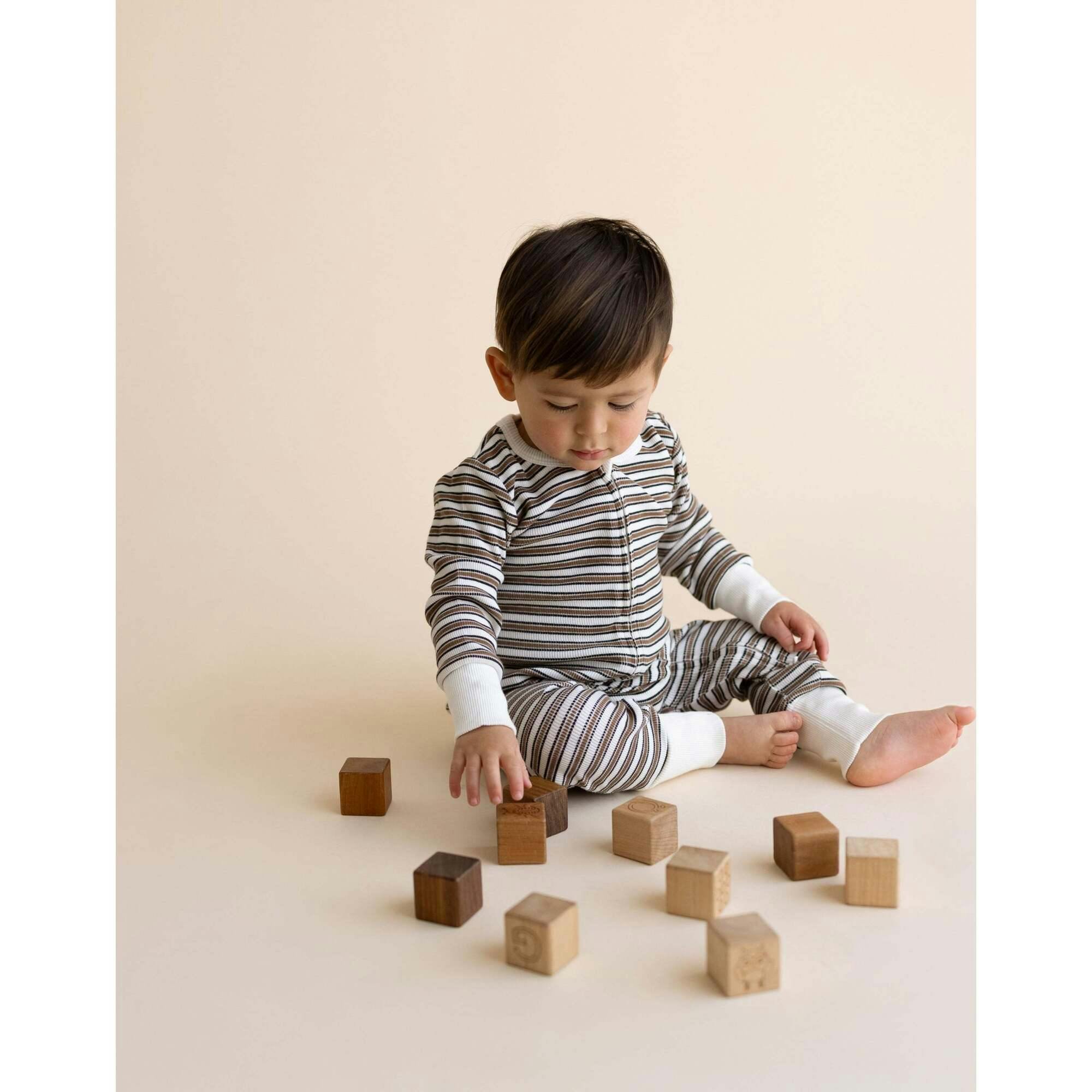 Organic 2-Way Zip Romper