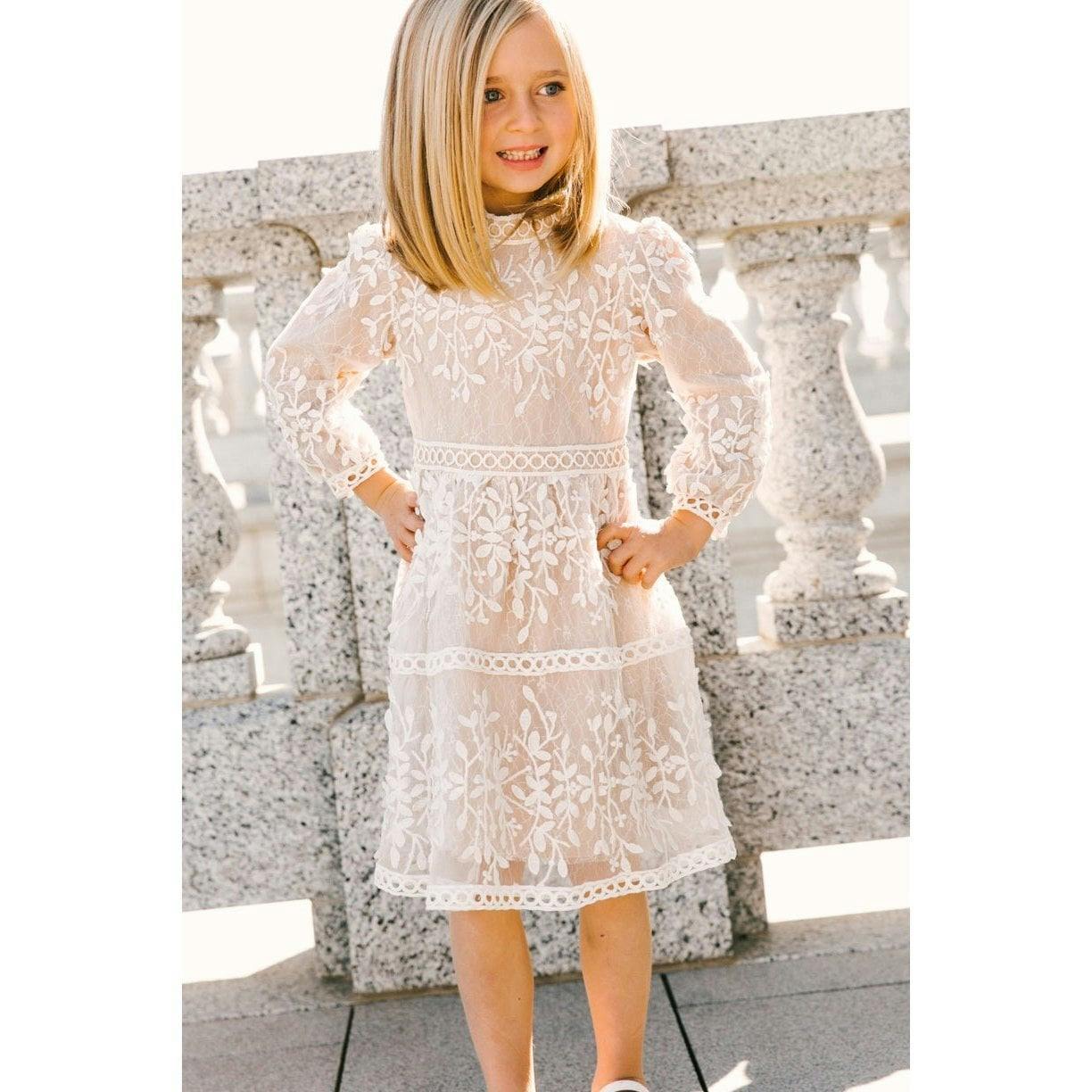 Mini Sicily Dress With Long Sleeve