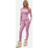 Hallie Midweight Merino Legging Amethyst
