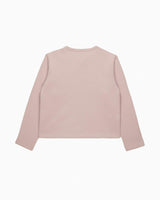 Frilly Heart Jersey Cardigan