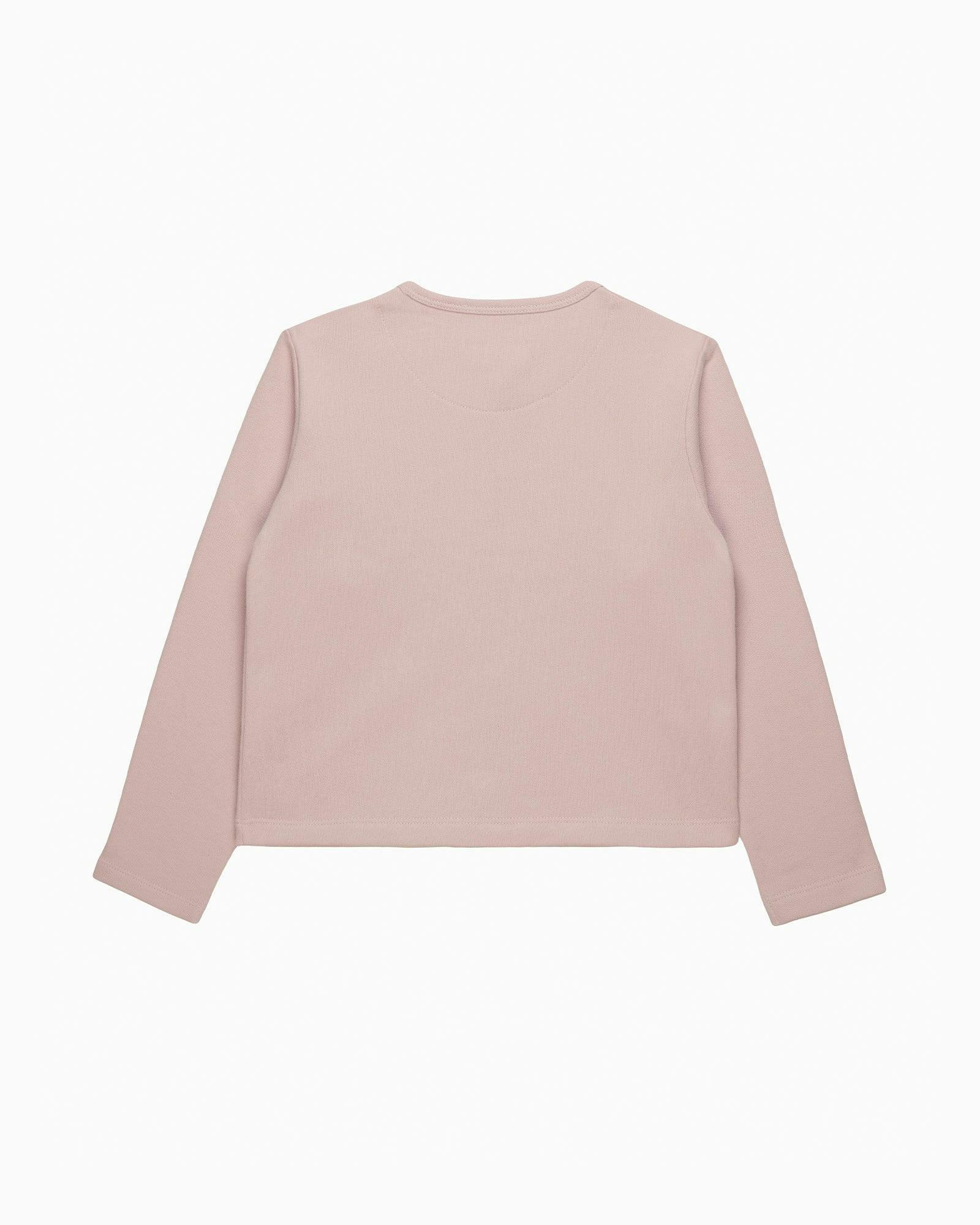 Frilly Heart Jersey Cardigan