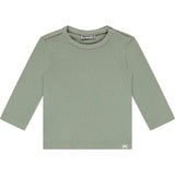 Solid Ribbed Long Sleeve