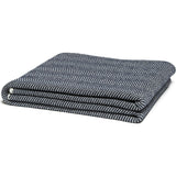 Cotton Sustainable Knit Throw Blanket - Herringbone