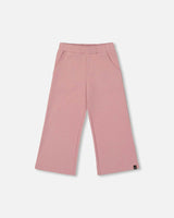 Waffle Flare Leg Pants