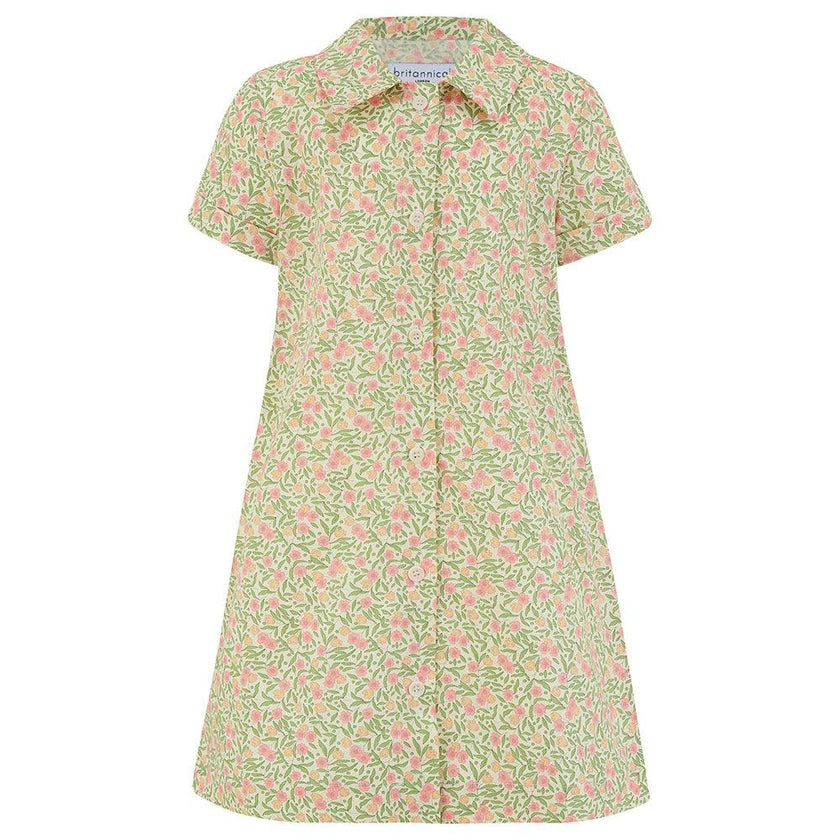 Eaton Dress - Pink Chintz