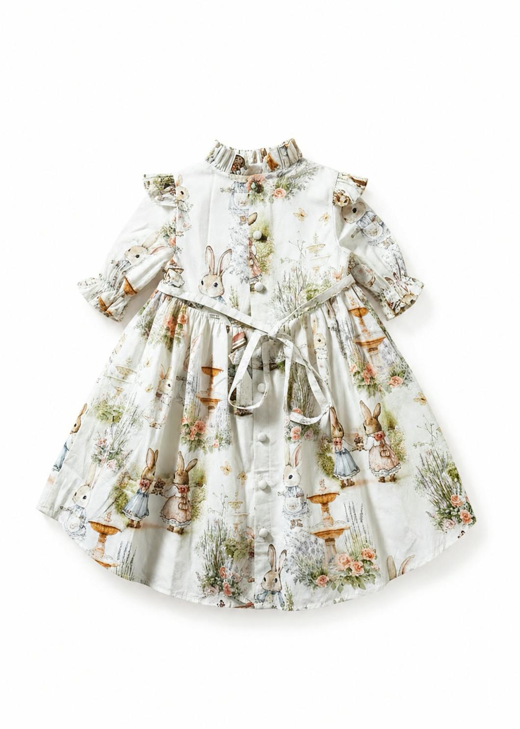 Aoki Dress-Bramble Rabbit Short Sleeve